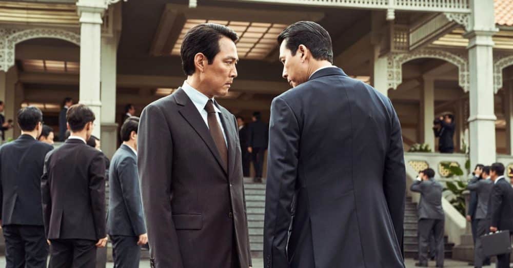Read more about the article เรื่องย่อภาพยนตร์ Hunt ล่าคนปลอมคน (2022)